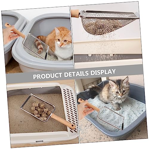 BESPORTBLE Cat Litter Scoop Handle Litter Shovel for Cats and Reptiles Fine Mesh Design for Easy Waste Cleanup and Reptile Containers