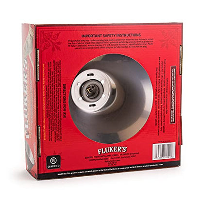 Fluker's Repta-Clamp Lamp, Heavy Duty Clamp Light For Reptile Tanks and Terrariums, UL/CUL Approved, Great for Reptile Basking, 250-Watt Maximum with On/Off Switch, 10" - size: 10-Inches