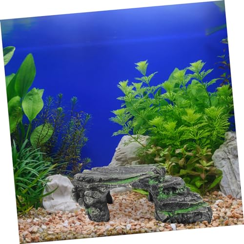 LIOOBO Turtle Resin Platform Turtle Tank Accessories Reptile Climbing Place Decorative Basking Platform Fish Tank Ornament