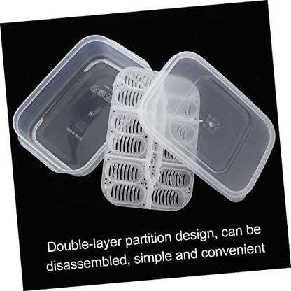VANZACK Reptile Incubation Box with Design Lightweight Hatching Container for Snakes and Lizards Efficient Capacity Reptile Breeding Hatchery