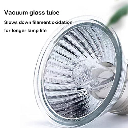 25W&50W 4-Packs UVA/UVB Heat Bulbs, Reptile Heat Lamp Bulb,Basking Light Bulb for Reptiles & Amphibians - style: 4pcs Bulbs
