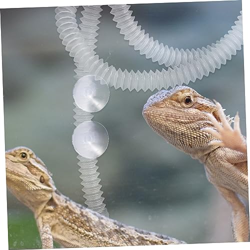 Happyyami Flexible Reptile Mister Hose Replacement Parts for Reptile Humidifier Suction Cup