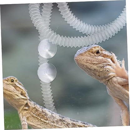 Happyyami Flexible Reptile Mister Hose Replacement Parts for Reptile Humidifier Suction Cup