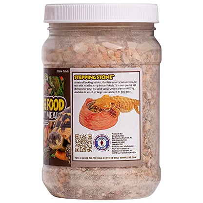 Healthy Herp Tortoise Food Instant Meal for Reptiles - Nutritious Turtle Food, Tortoise Habitat Accessories, Made in USA - Ideal for Box Turtles, Lizards - 3.5 oz (100g) - size: 3.5 Ounce (Pack of 1)