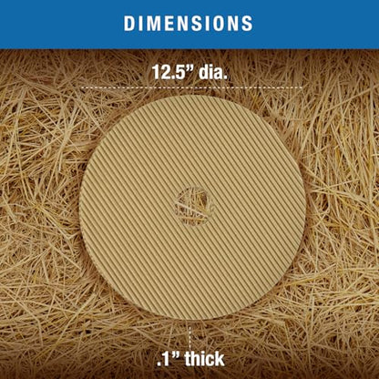 Brinsea Cardboard Hatching Mat for Maxi Egg Incubators, Pack of 6 | Authentic Brinsea Maxi 24 Incubators liner; textured, disposable floor covering helps chicks grip safely during hatching - size: Maxi, 24 Eggs