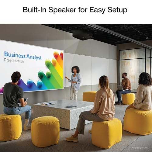 Epson Pro EX9270 Wireless 1080p 3-Chip 3LCD Business Projector | 4100 Lumens Color and White Brightness Built-In Speaker Stream from Phone / Laptop Airplay Miracast 2 HDMI Ports 1.6x Zoom