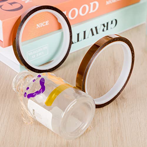 Mr. Pen Heat Tape - 10mm x 33m (108ft), 2 Rolls | High Temperature Tape for Sublimation and Heat Press