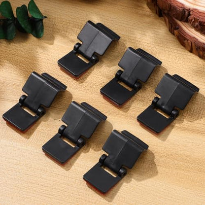 Hemobllo 6-Pack Reptile Feeding Tank Buckle Turtle Terrarium Buckle Plastic Turtle Tank Lid Lock for Reptile Easy Install Latch for Breeding Box Amphibious and Rain Forest