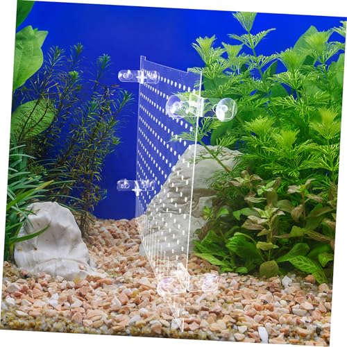 Abaodam Fish Tank Divider Aquarium Partition Net Isolation Plate for Shrimp and Reptiles
