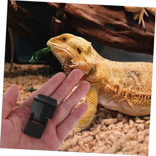 Totority 6pcs Aquarium Lock Buckle Terrarium Lid Clips for Reptile Tanks Use Escape Locks for Secure Enclosures
