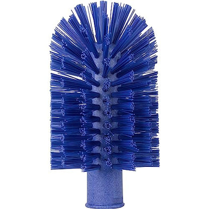 SPARTA Industrial Tank Brush Head Pipe Brush Head, Drain Brush with 3/4" Thread Hole (Handle Not Included) for Commercial Use, Plastic, 6.7 x 3.5 Inches, Blue - (Pack of 1)