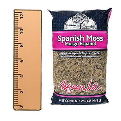 Mosser Lee ML0560 Spanish Moss, 250 Cubic Inches - size: No Size