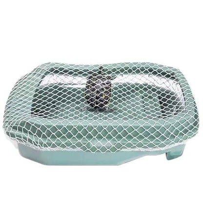 Aquarium Escape Proof Net,Terrarium Netting Cover, Nylon Material Turtle Tank Escape Net for Terrarium Breathable Pet Enclosure Lid (Small) - color: Small