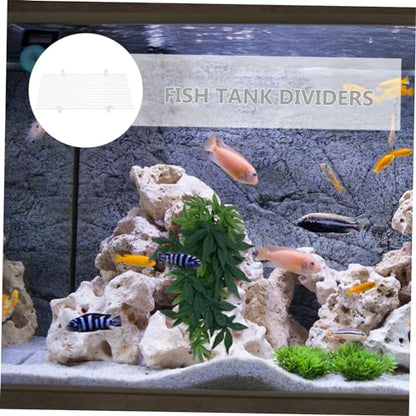 TOYANDONA 2pcs Aquarium Isolation Boards for Fish Tank Jumping Covers Cups Prevents Fish Escape for Safe