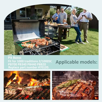 Upgrade Control Board Compatible with Pit Boss Pellet Grill, Panel Kit | PB700R1 700FB PB820 PB820d PB340 440D Replacement Parts, Temperature Controller, Grill Repair Accessory，Sensor Probe Kit. - style: Compatible with Pit Boss Pellet Grill Control Board