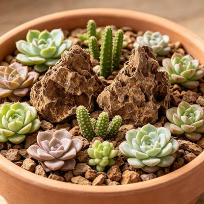 Natural Dragon Stones 1lb, Aquarium Aquascaping Rocks（2-5 inch） | Aquascaping Stone for Fish Tank,Terrariums,Paludariums,Reptile Enclosures & Gardens,Landscaping Rocks - color: Dragon Stone, size: 1Lb (2-5 inch)