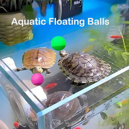 7 pcs Tortoise Treat Ball and Training Skateboard Toy Set Turtle Feeder Ball Funny Aquatic Turtle Enrichment Toys Aquarium Feed Toy Tortoise Feeding Balls Vegetable Grass for Small Animals