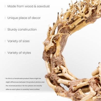 Ultum Nature Systems Bonsai - Handcrafted Hardscape Driftwood for Aquarium, Terrarium, Vivarium, Natural Aquascape Hardscape Decorations, Aquascaping Hardscape for Live Aquatic Plants - 001, Small - size: Small - 9x3.5x6.5 IN