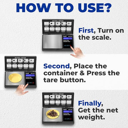 American Weigh Scales 220g x 0.01g Digital Pocket Weight Scale | Precision Digital Scale LCD Screen Accurately Measures Jewelry Gemstone Coins, Small Pocket Food Scale, Electronic Medicine Lab Scale - color: Black, size: 220g x 0.01g