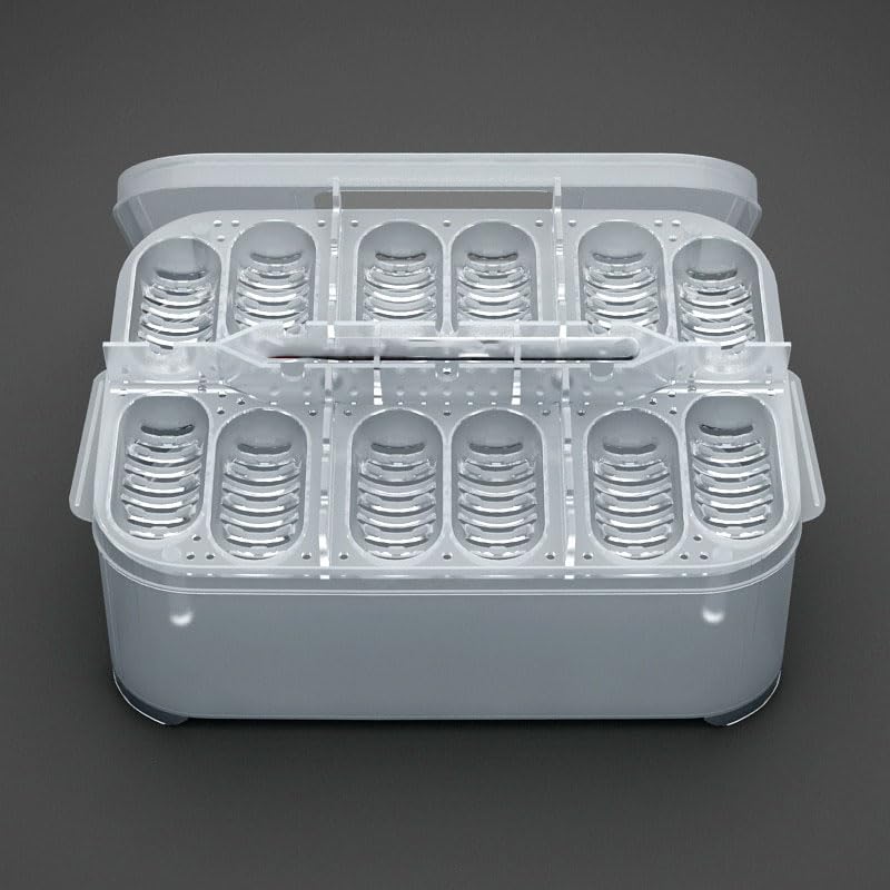 12 Grids Hatch Box Snake Lizard Reptile Egg Tray Boxes Hatching Eggs Device Climbing Pet Tortoise Turtle Incubator Supplies