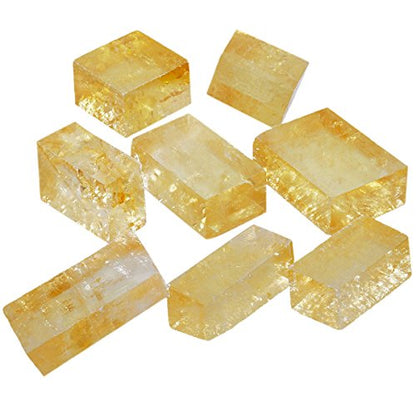 SUNYIK 1LB Natural Raw Yellow Calcite Stones Rock for Tumbling Cabbing | Irregular Healing Crystal Rock Stones for Aquarium, Terrarium Fish Tank, Fountain Rocks, Jewelry Making, Rock Collections - color: Yellow Calcite(1.2"-2.2")