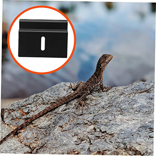 DOITOOL Reptile Tank Hook Durable Hanging Hook for Turtle Lizard Insect Feeding Box Easy Install Terrarium Accessory for Glass Tanks
