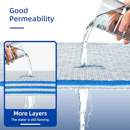 Customizable Aquarium Filter Media Pad | Custom-cut blue filter media: fits any filter, high permeability, removes debris fast, keeping aquarium water clear