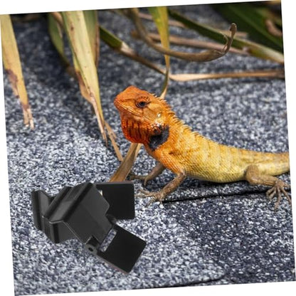 Toddmomy 6pcs Turtle Tank Lock Clips Reptile Terrarium Lid Buckles Snake Tank Lid Locks Aquarium Clamps for Secure Enclosures
