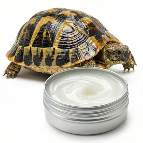 RONDURE Reptile Shell Balm for Tortoise Ointment Turtle Shell Care Conditioner Moisturizer Tortoise Shell Balm Turtle Shell Cleaner Wax Protect Accessories 2 Oz
