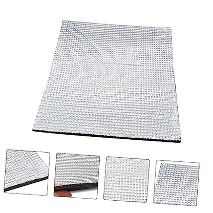 balacoo Reptile Heat Pad Small Animal Warm Pad Parrot Mat Mini Pet Pad Winter Insulation Thermal Pad Outdoor Heated Pad Small Pet Cage Liner for Rabbit Hedgehog 42x28cm Silver Terrarium Heating Pad