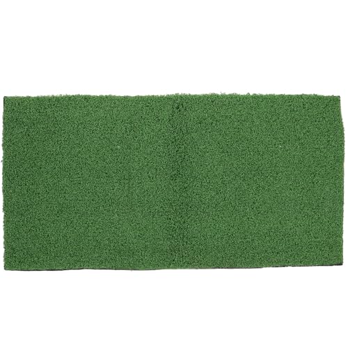 Homoyoyo Artificial Turtle Basking Platform Turf, Simulation Grass for Turtle Tank and Aquarium, Climbing Platform Turf for Reptile Habitat, Green 19. 7x9. 8 Inch
