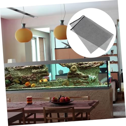 Aquarium Netting Covers Durable Plastic Mesh Screen Lid for Fish Tanks Versatile Divider for Betta Fish Terrariums Easy Installation Optimizes Airflow