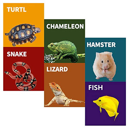 La La Pet® Reptile Log Hideaway Reptile Hideouts Resin Wood Gecko Hides and Caves Bark Bends Lizard Habitat Decor Aquarium Fish Tank Accessories for Spiders Snake Frog Turtle Amphibians