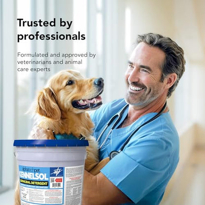 ATP KennelSol Disinfectant & Cleaner for Kennels, 640 fl oz, 1 ct | EPA-Registered, Concentrated Formula, Industrial Germicidal Detergent and Deodorizer for Shelters and Rescue Organizations - size: 640 Fl Oz (Pack of 1)