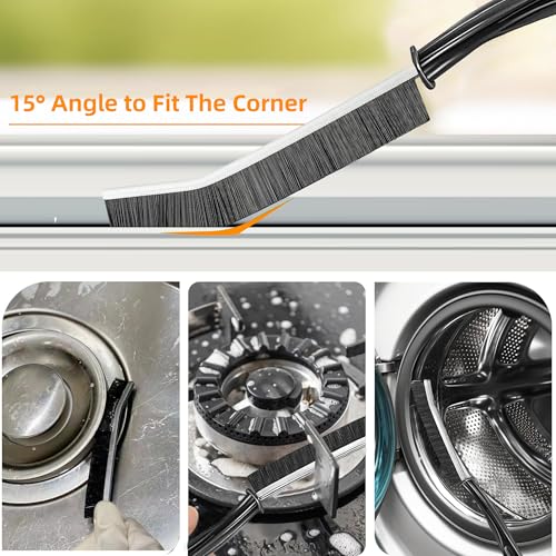 12Pcs Crevice Cleaning Brush Set, Hard Bristle Gap Cleaning Tools, Multifunctional Brushes for Kitchen, Bathroom, Grout, Sink, Bottle, Teapot, Blender, Window & Car (12pcs) - color: 12pcs
