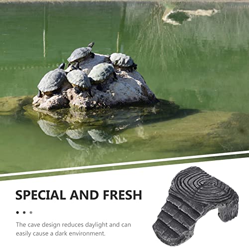 VILLCASE Habitat Basking Rock for Turtles Large Basking Platform Ramp Big Tank Decor Accessories Turtle Shelf Landing Dock for Aquarium