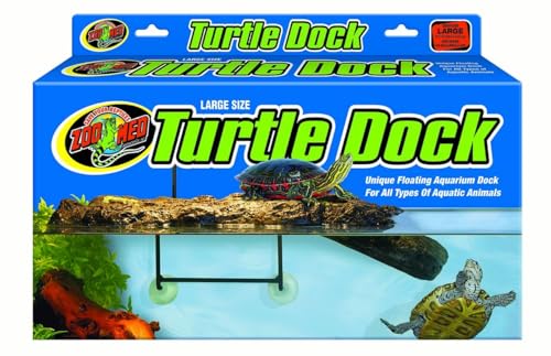 Zoo Med Turtle Dock - color: Black, size: Large/19" x 8"