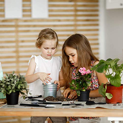 Succulent Tools, 13 Pcs Mini Garden Tool Set, Transplanting Tools Set,Succulent Care kit for Succulent Miniature Gardening Plant, Black - style: Black