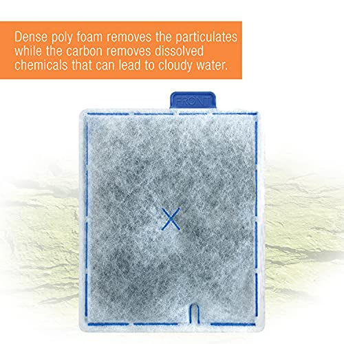 Zilla Reptile Pet Terrarium Water Filter Replacement Cartridge, Large, 3-Pack | Pet - size: Large
