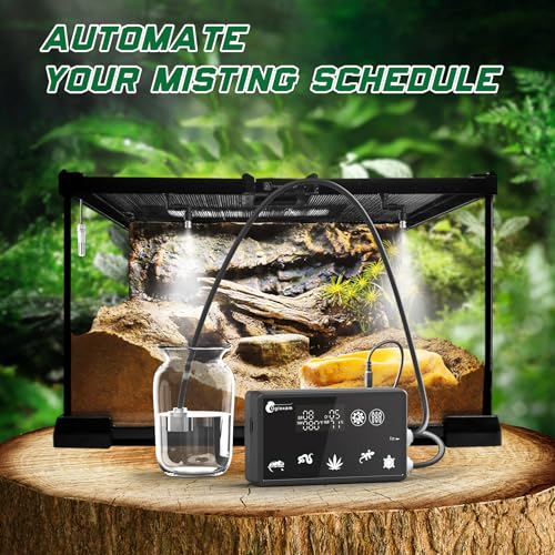 Automatic Reptile Mister System, Reptile Humidifiers Smart Misting System