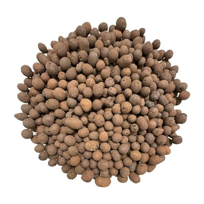 PGN Clay Pebbles LECA 30 Liters (12 lbs) for Hydroponics & Plants - size: 30 Liters (12 Pounds)
