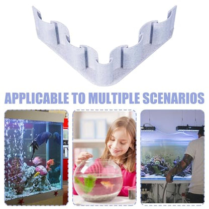 Aquarium Substrate Barrier Sand Isolation Board Substrate Barrier | Aquarium Accessories, Fish Tank Landscaping Decorative Board for Sand Water Grass Mud Isolation - size: C