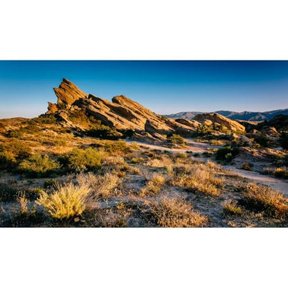 Desert Reptile Tank Background Evening Light on Rocks Terrarium Background Sunset Desert Rocky Bush Thorns Reptile Enclosure Backgrounds Desert Gobi Bearded Dragon Tank Aquarium Backgrounds 24x12in - color: Gobi Gold, size: 24(W)x12(H)inches/ 60(W)*30cm(H