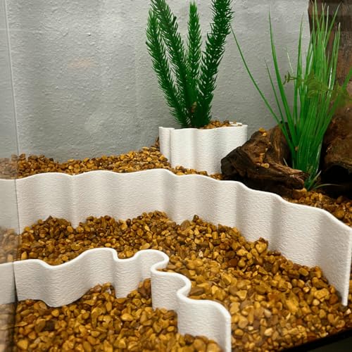 REEFSHAPE Aquarium or Terrarium Substrate Cliffs Combo Pack | Separate Substrate Layers in Aquariums or Terrariums to Create Cliffs & Depth | Made in USA (Cliff Combo, White) - color: Cliff Combo, White