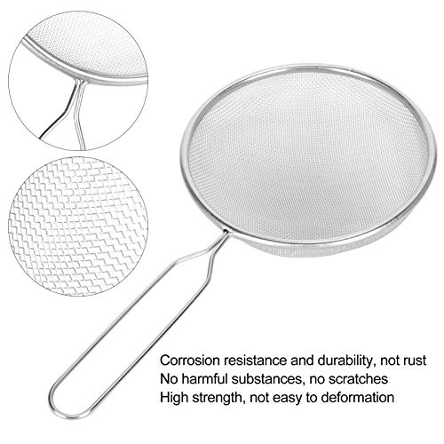 3pcs Stainless Steel Litter Scooper | Dung Shovel for Tortoise/Lizard/Reptiles | High Density Mesh Sand Maintainer | Rustproof & Resilient Pet Care Tool