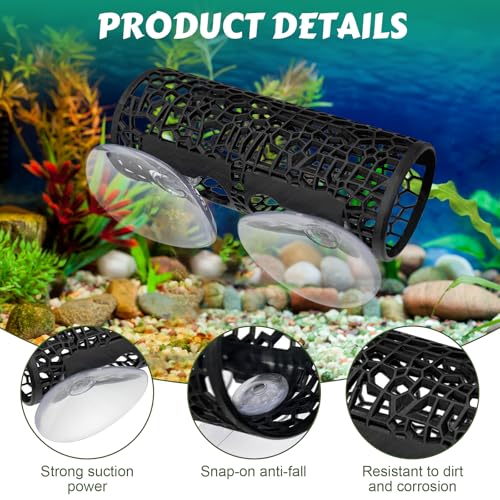 5PCS Betta Hammock & Fish Toys Set, Soft Aquarium Decor Plastic Plants
