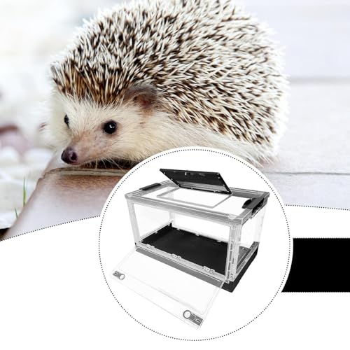 Reptile Breeding Box Climbing Pet Breeding Box with Ventilation Turtle Transport