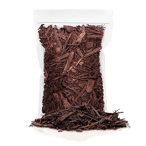 Premium Brown Mulch - Transform Your Landscape with Natural Elegance - 1 Quart - size: 1 Quart Bag, style: Brown Mulch
