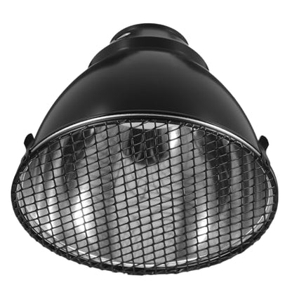 Heat Lamp Guard Anti-Scald Dome Light Cover with Mesh Cover Reptile Heat Lamp Shade for Breeding Boxes Terrarium Habitat Turtle and Lizard Safety Use 5.59 X 5.59 X 4.13 in