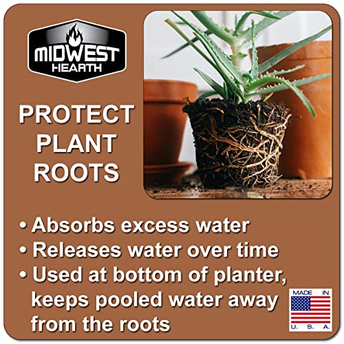 Red Lava Rocks for Plants Natural Horticultural Volcanic Rock (1/4" Size) (Mined in USA) (5-lb Bag) - size: 5-lb Bag